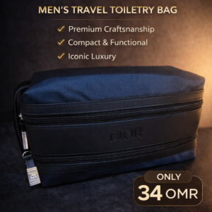 🖤 DIOR Men’s Travel Toiletry Bag