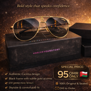 🕶 Carrera Classic Black Sunglasses – Premium Edition