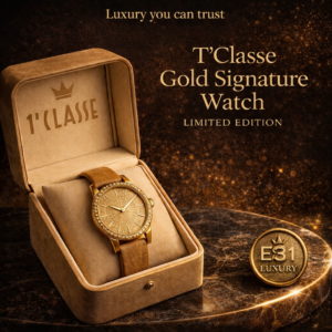 T’Classe Gold Signature Watch – Limited Edition