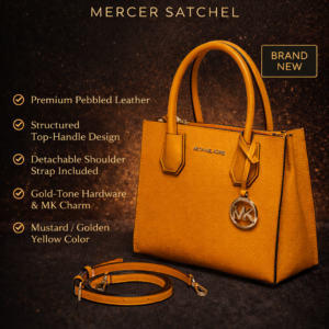 MICHAEL KORS MERCER SATCHEL(Orange)