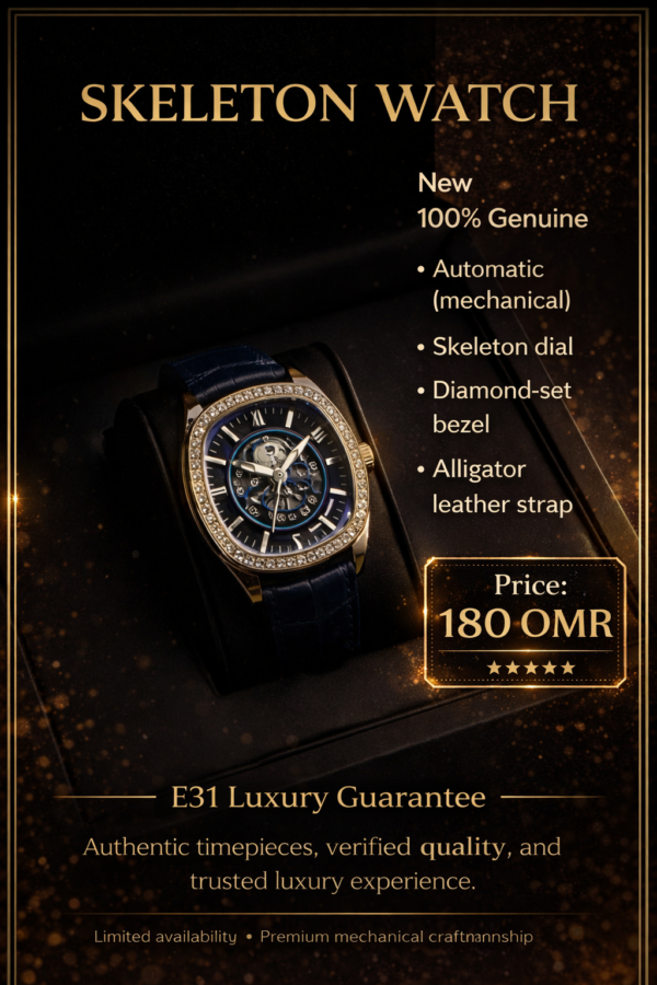 Bentley Knight Skeleton Automatic Watch