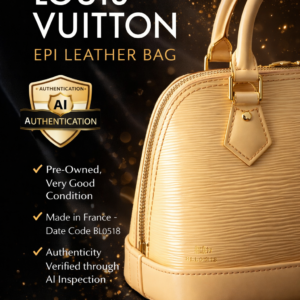 E7D6D1A5-E5C0-4B8E-B788-FB14FFFCC0BD Louis Vuitton Alma BB Epi Leather