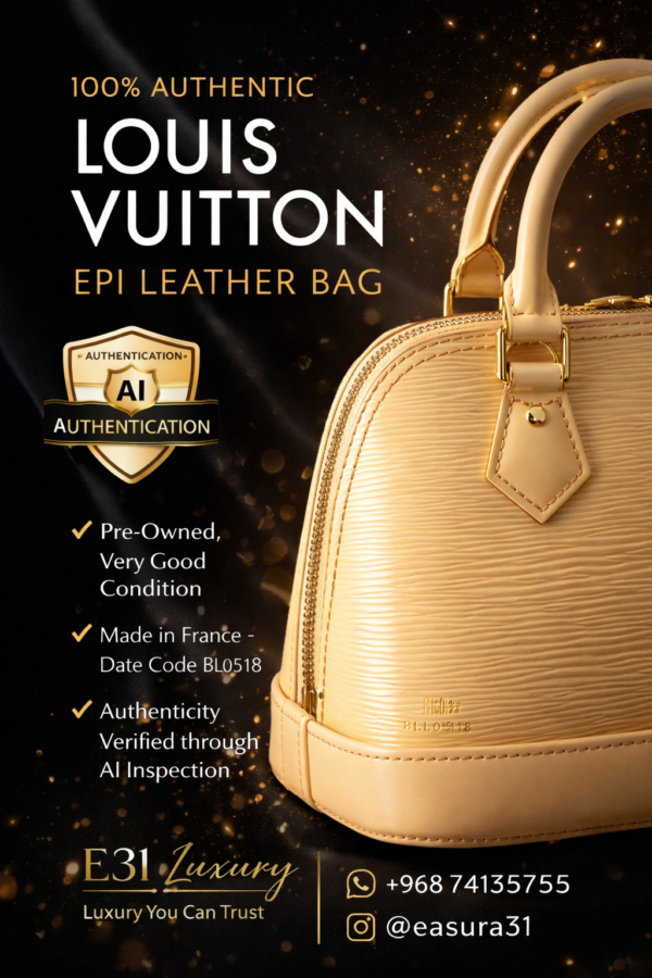 Louis Vuitton Alma BB Epi Leather