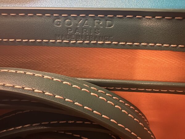 IMG_6715 Goyard Saïgon PM Structured – Green Rare Luxury Top Handle Satchel